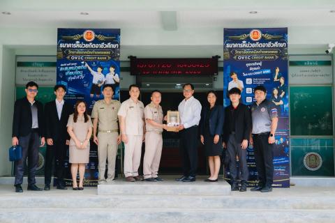 เทคนิคกำแพงเพชร ต้อนรับศึกษาดูงาน Credit Bank