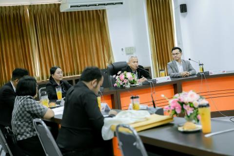 วิทยาลัยเทคนิคกำแพงเพชร รับการติดตามการดำเนินงานตามกรอบการประเมินผลการปฏิบัติงาน ประจำปีงบประมาณ พ.ศ. 2569