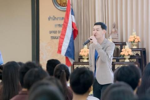 วิทยาลัยเทคนิคกำแพงเพชร จัดโครงการเสริมสร้างและพัฒนาภาวะผู้นำจิตอาสาเชิงสร้างสรรค์